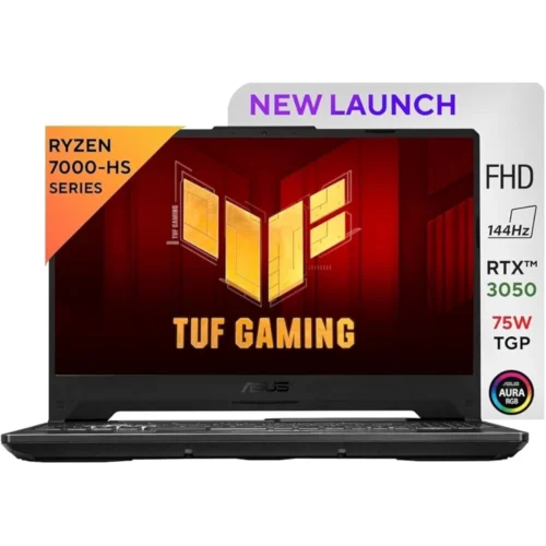 ASUS TUF Gaming A15 (2024) FA506NCR NEW 7Gen AMD Ryzen 7 8-Cores w/ Nvidia RTX 3050 4GB & IPS 144Hz Display (Customized) - Mecha Gray