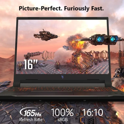 Acer Nitro V 16 (2024) ANV16-71 14Gen Intel Core i7 14650HX 16-Cores w/ DDR5 Memory & Nvidia RTX 4060 8GB & 16" IPS 165Hz Display - Black