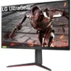 LG 32GN650 UltraGear 32'' QHD 2K 165Hz Refresh Rate, 1ms MBR Response Time, HDR10, 16:9 Aspect Ratio, FreeSync Premium, 16.7M Color Depth, 2560 x 1440 Resolution, 2* HDMI, 1* DP Ports, Black