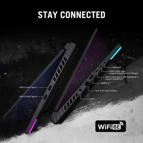 ASUS NEW ROG Strix G16 (2023) G614JV NEW 13Gen Intel Core i9 13980HX 24-Cores w/ Nvidia RTX 4060 8GB DDR6 & 16" IPS 165Hz Display - Eclipse Grey