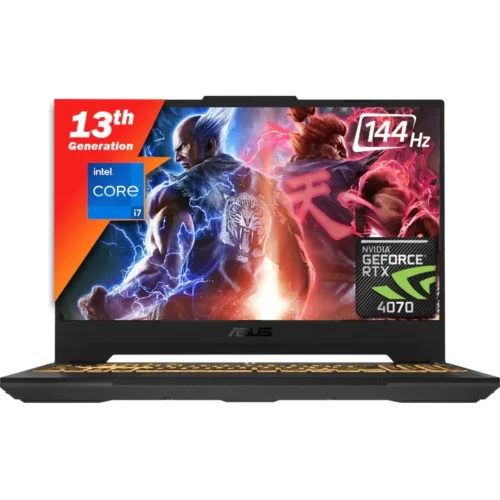 ASUS NEW TUF F15 (2023) FX507VI 13Gen Intel Core i7 10-Cores w/ Nvidia RTX 4070 8GB DDR6 & IPS 144Hz Display - Mecha Grey