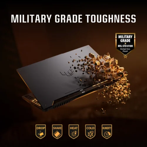 ASUS NEW TUF F15 (2023) FX507VI 13Gen Intel Core i7 10-Cores w/ Nvidia RTX 4070 8GB DDR6 & IPS 144Hz Display - Mecha Grey