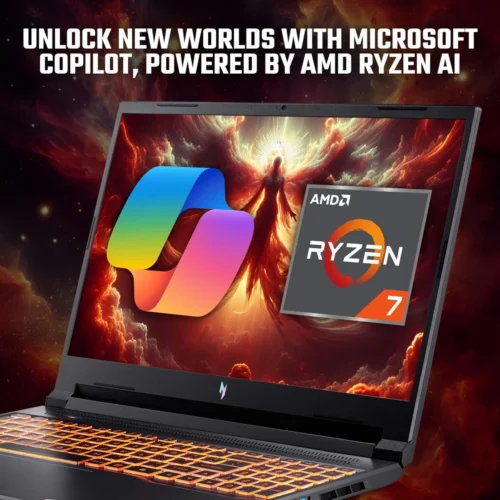 Acer Nitro V 16 (2024) ANV16 NEW 8Gen AMD Ryzen 7 8845HS 8-Cores w/ DDR5 Memory & Nvidia RTX 4060 8GB & 16" IPS 165Hz Display - Black