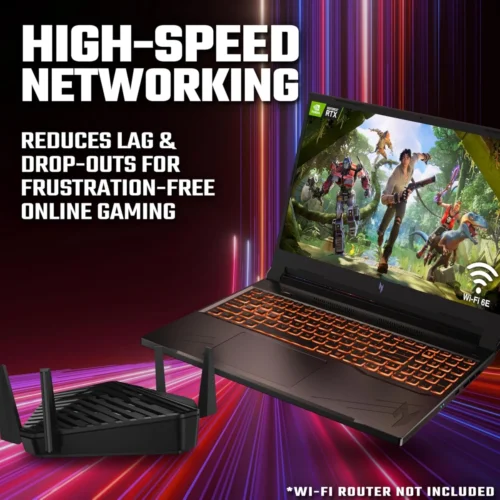 Acer Nitro V 16 (2024) ANV16 NEW 8Gen AMD Ryzen 7 8845HS 8-Cores w/ DDR5 Memory & Nvidia RTX 4060 8GB & 16" IPS 165Hz Display - Black