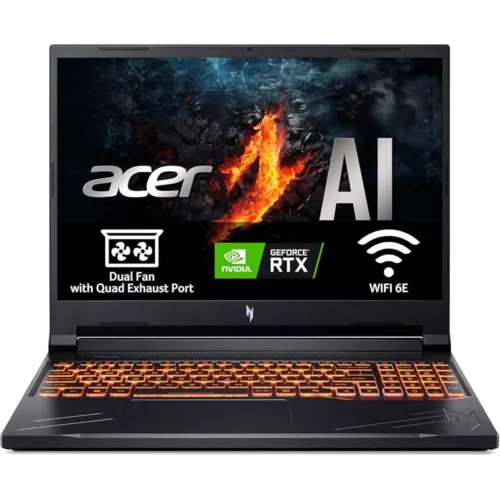 Acer Nitro V 16 (2024) ANV16 NEW 8Gen AMD Ryzen 7 8845HS 8-Cores w/ DDR5 Memory & Nvidia RTX 4060 8GB & 16" IPS 165Hz Display - Black