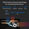 ASUS Creator Series Vivobook 16X (2023) K3605VU 13Gen Intel Core i9 13900H 14-Cores High-Performance Processor w/ Nvidia RTX 4050 6GB & IPS 2.5K 144Hz Display (Customized) - Black