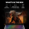 HP OMEN 14 Transcend (2024) 14-FB0013 Intel Core Ultra 7 AI Boost NPU 16-Core w/ Nvidia RTX 4060 8GB & 3K OLED 120Hz Display - Shadow Black