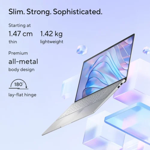 ASUS Vivobook S 15 (2024) K5507QA Copilot+ PC NEW Snapdragon X Plus 8-Cores AI-Powered w/ BIG Battery & 3K OLED 120Hz Display - Cooler Silver