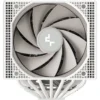 DeepCool Assassin IV WH Premium Air Cooler 7 Heat Pipes Dual-Tower 1700RPM 140/120mm FDB Fans PWM 100% 280w TDP For Intel & AMD , White