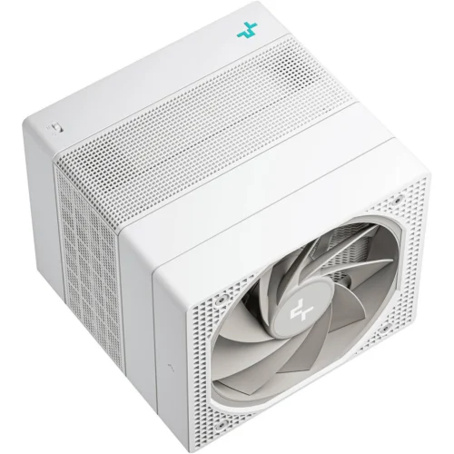 DeepCool Assassin IV WH Premium Air Cooler 7 Heat Pipes Dual-Tower 1700RPM 140/120mm FDB Fans PWM 100% 280w TDP For Intel & AMD , White