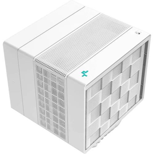 DeepCool Assassin IV WH Premium Air Cooler 7 Heat Pipes Dual-Tower 1700RPM 140/120mm FDB Fans PWM 100% 280w TDP For Intel & AMD , White