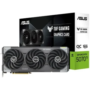 ASUS TUF Gaming GeForce RTX 5070 Ti OC Edition 16GB GDDR7 PCI-Express 5.0 DLSS 4.0 Graphics Card