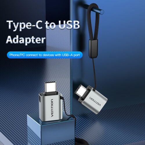 Vention USB-C Male to USB 3.0 Female OTG Adapter