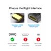 Vention HDMI 90 Degree Male to Female Adapter Black