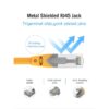 Vention Cat.6A SFTP Patch Cable 0.5M Gray